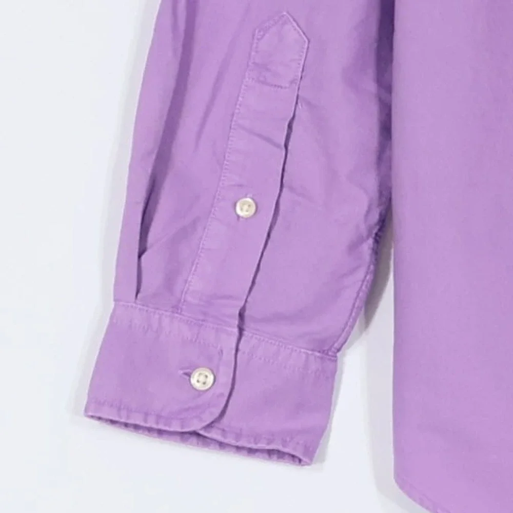 Polo Ralph Lauren Button Down Shirt Mens M Purple Classic Fit Preppy $125 NWT